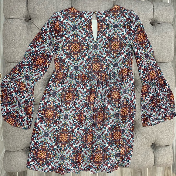 Xhilaration Mini Dress - Size Small - Multi-Color - Picture 4 of 4